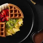 Waffle With Fruits